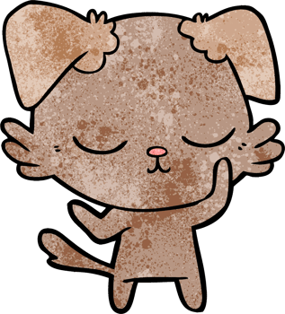 cute cartoon dog png