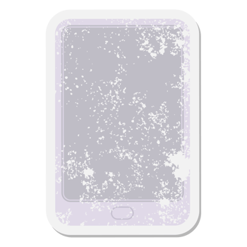 computer tablet grunge sticker png