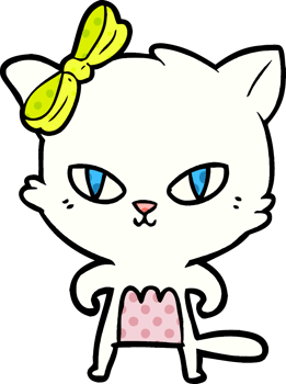 cute cartoon cat png