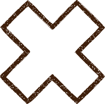 Multiplication Symbol Charcoal Drawing png
