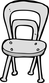 cartoon chair drawing png