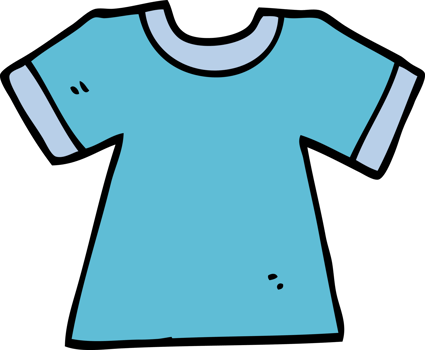 cartoon doodle tee shirt png