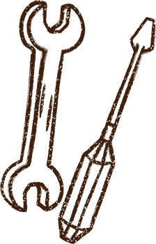Tools Charcoal Drawing png
