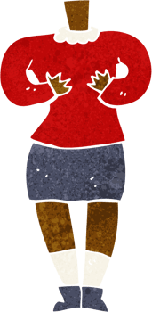cartoon female body add photos or mix and match cartoons png