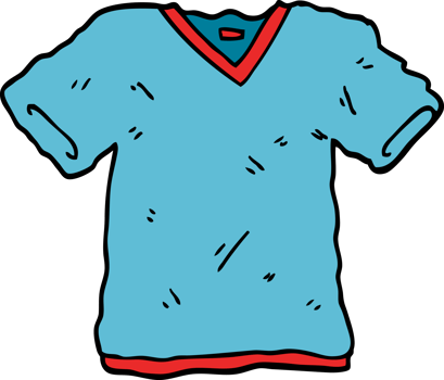 cartoon doodle tee shirt png