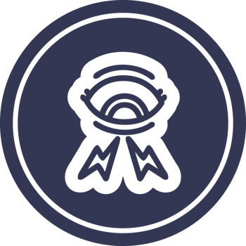 mystic eye circular icon symbol png