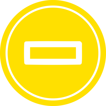 subtraction symbol circular icon symbol png