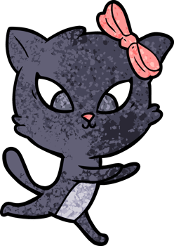 cartoon cat drawing png
