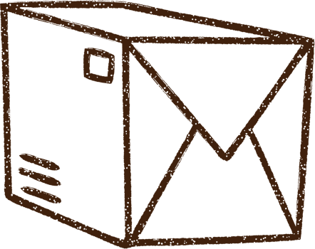 Wrapped Parcel Charcoal Drawing png
