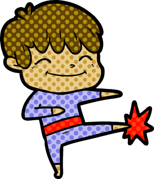 cartoon happy boy png