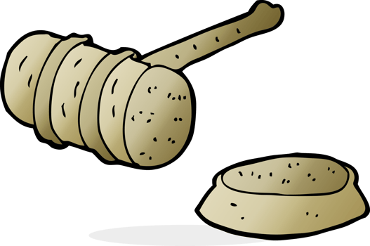cartoon gavel drawing png