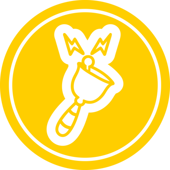 ringing bell circular icon symbol png