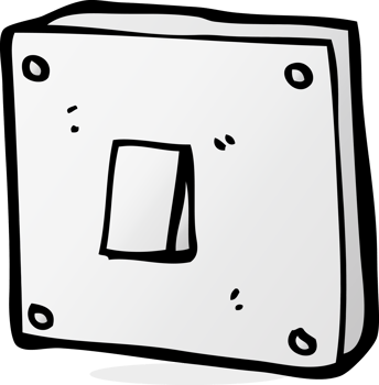 cartoon light switch png