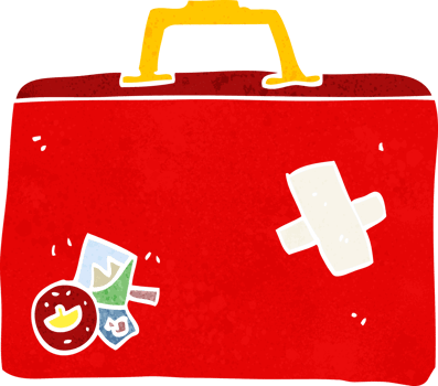 cartoon luggage drawing png