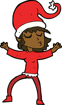 santa's helper cartoon png