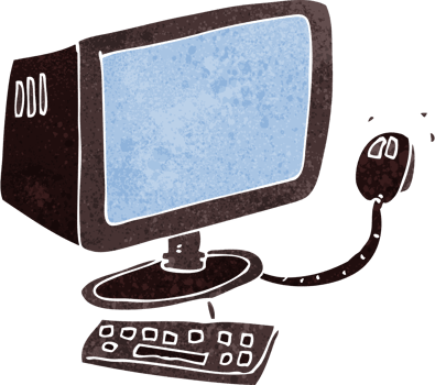 cartoon computer drawing png