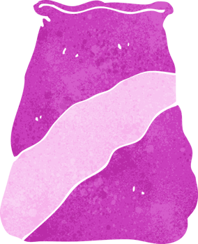 cartoon sack drawing png