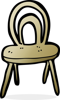 cartoon chair drawing png