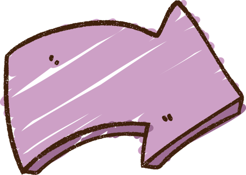 Pointing Arrow Chalk Drawing png