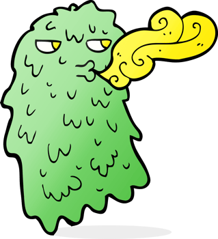 cartoon gross ghost png