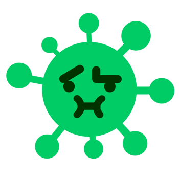 mistrustful virus drawing png
