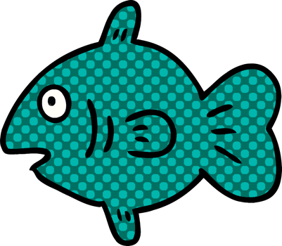 hand drawn cartoon doodle of a marine fish png