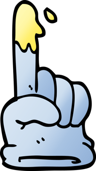 cartoon doodle rubber glove png