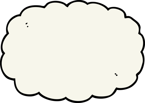 cartoon cloud drawing png