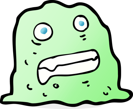 cartoon slime creature png
