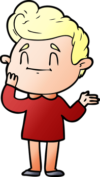 happy cartoon man png