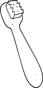 cartoon toothbrush drawing png