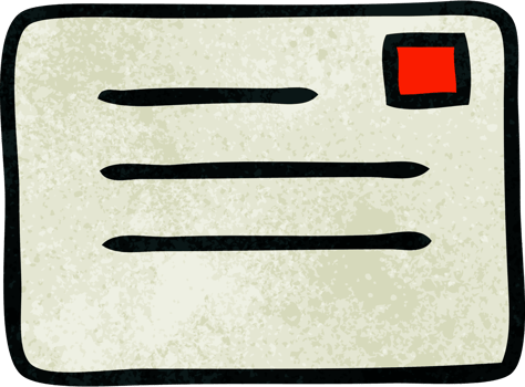 retro grunge texture cartoon of a letter png