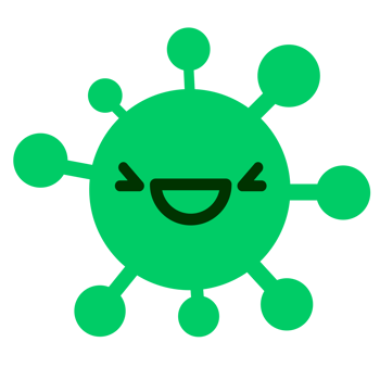 laughing mean virus png