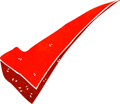 cartoon tick symbol png