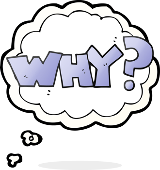 hand drawn thought bubble cartoon shout WHY png