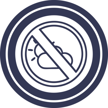 no weather circular icon symbol png