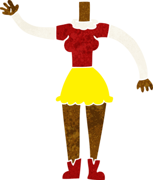 cartoon female body add photos or mix and match cartoons png