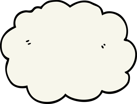 cartoon cloud drawing png