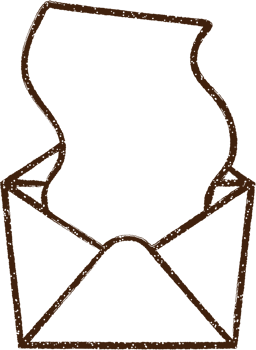 Blank Letter Charcoal Drawing png