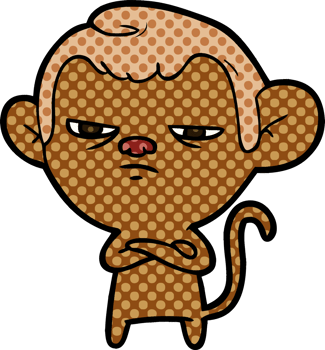 cartoon monkey drawing png