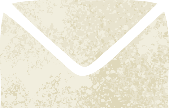 retro illustration style cartoon of a paper envelope png