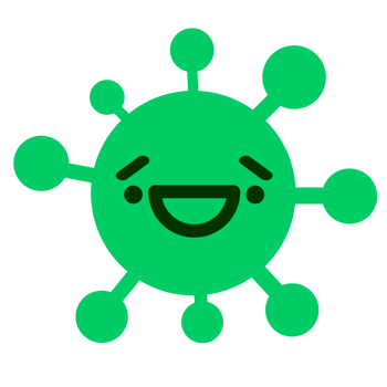 happy surprised virus png