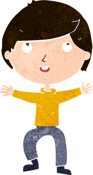 cartoon happy boy png