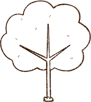 Tree Charcoal Drawing png