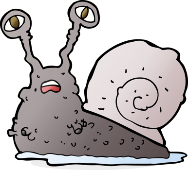 cartoon gross snail png