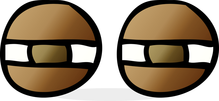 cartoon eyes drawing png