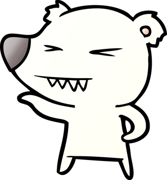 polar bear cartoon png