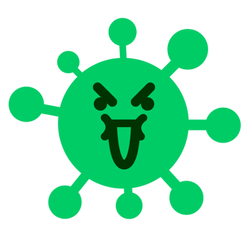 mean laughing virus png