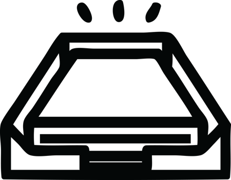 low office paper stack icon symbol png