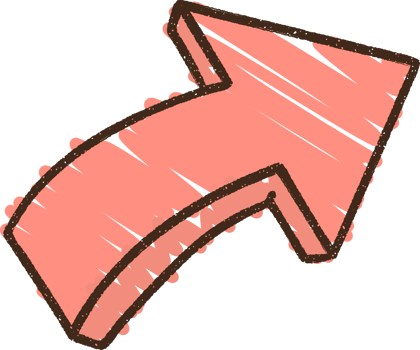 Direction Arrow Chalk Drawing png